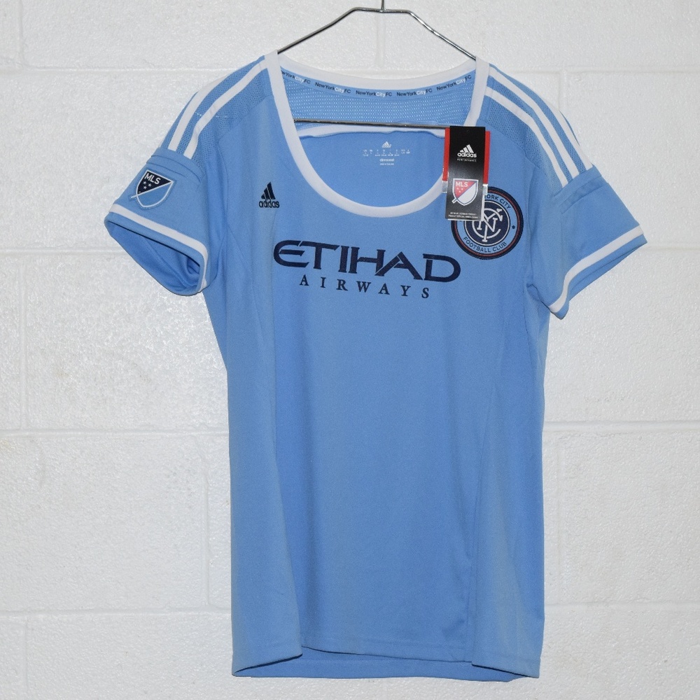 Adidas MLS Official Etihad New York City Jersey